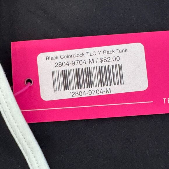 Terez Colorblock TLC Y-Back Tank - Women's M - New with Tags - Picture 4 of 5